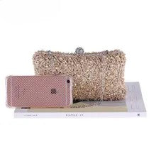 Bolsa Clutch Dream champagne