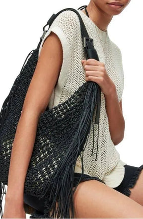 Bolsa Trama do Recôncavo Crochê