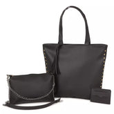 Kit Bolsa Feminina Transversal 3 Peças