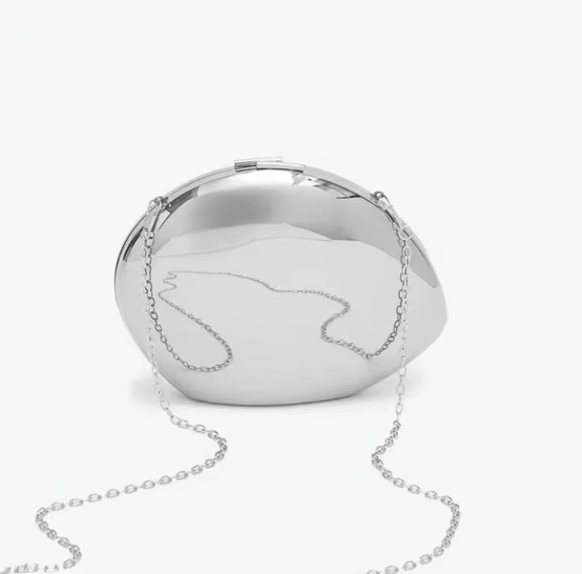 Clutch Minaudière Metálico