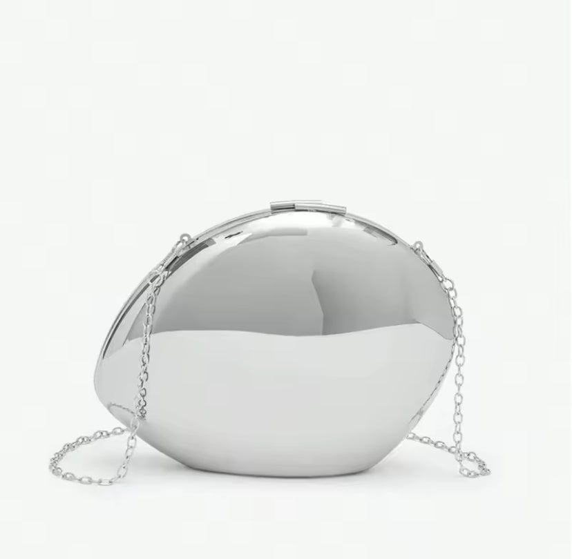 Clutch Minaudière Metálico