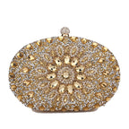 Bolsa de Festa Clutch Dourada