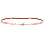 Cinto Feminino Couro Legitimo Fino Luxo Califórnia