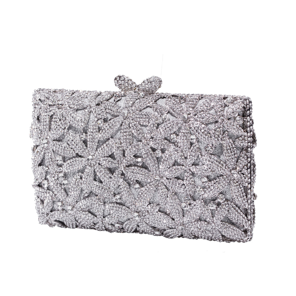 Clutch Cristal Floral Vivienne