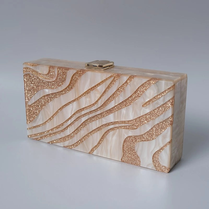 Clutch Ouro Feminina Lantejoula