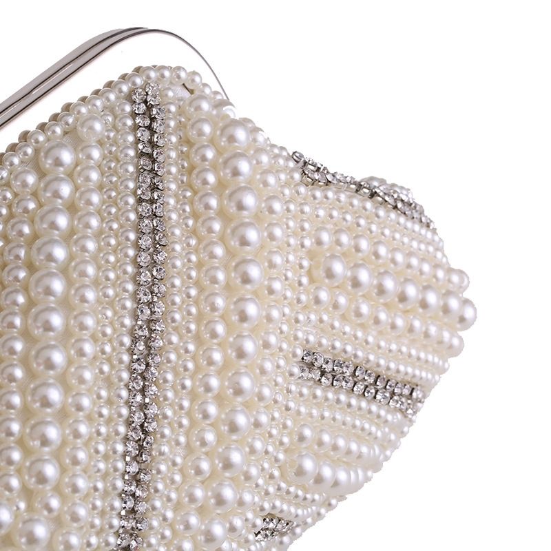 Clutch Pérola Pristine Bege