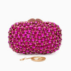 Clutch Metal Elegância Cristal
