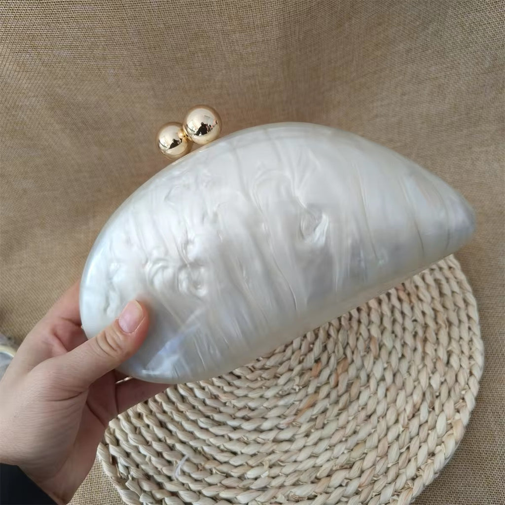 Clutch Madrepérola Rumena