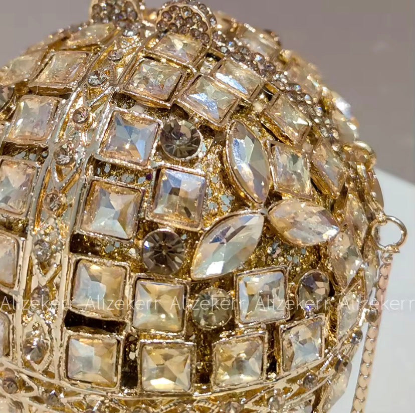 Clutch Esfera Cristal