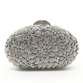 Clutch Cristal Floral Virella
