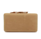 Clutch Veludo Flor Siena