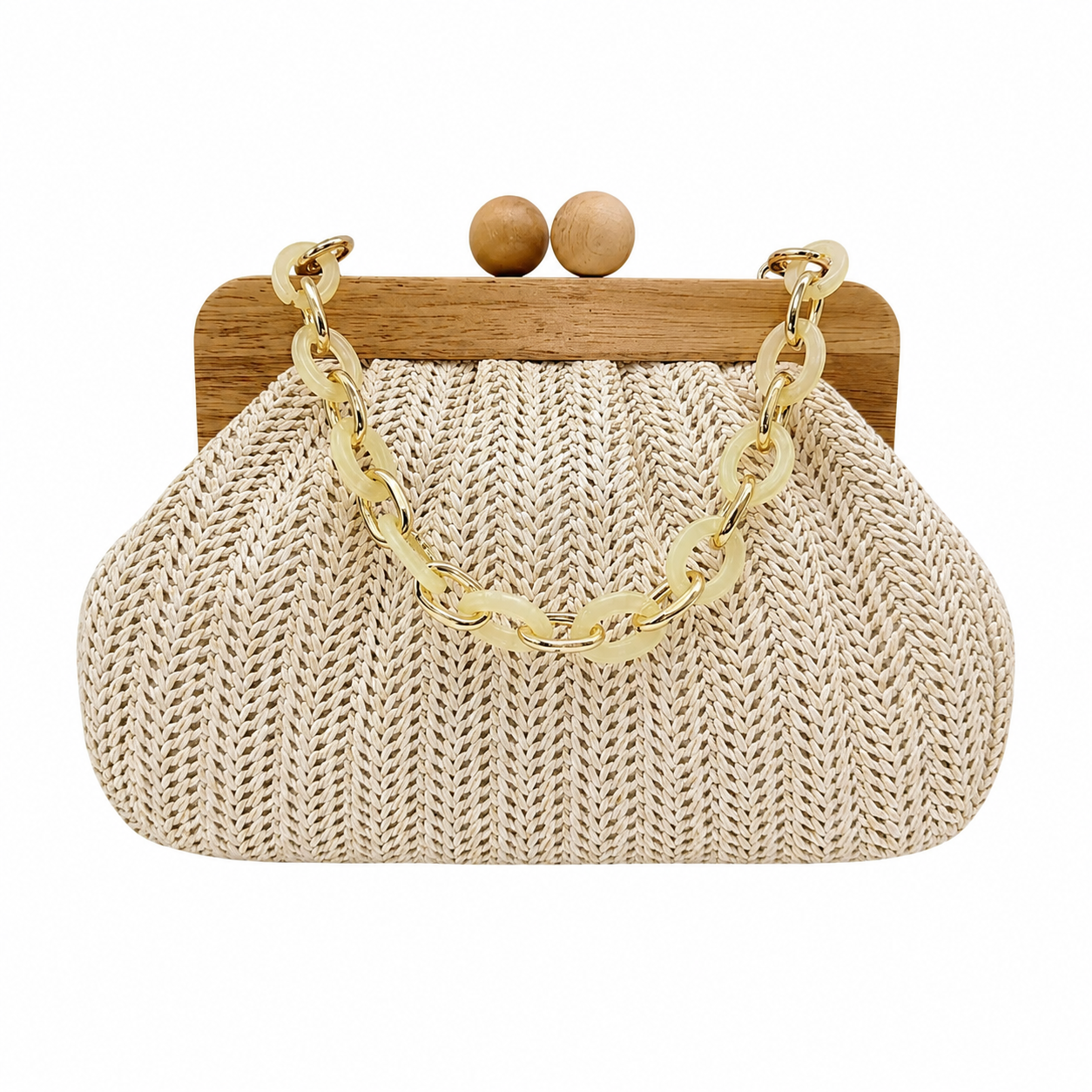 Bolsa Clutch Palha Jandaíra