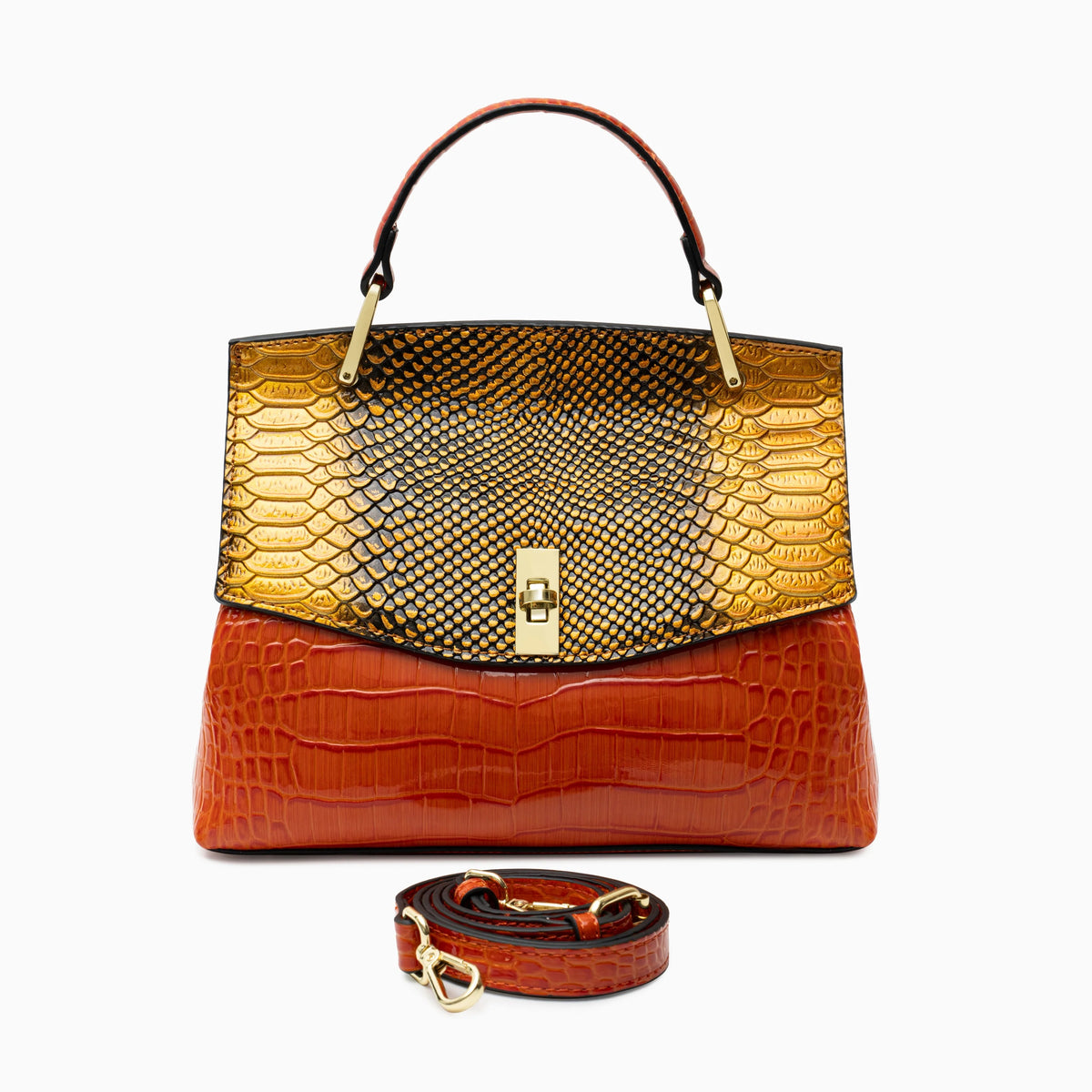Bolsa Feminina Couro Legitimo Iridescence