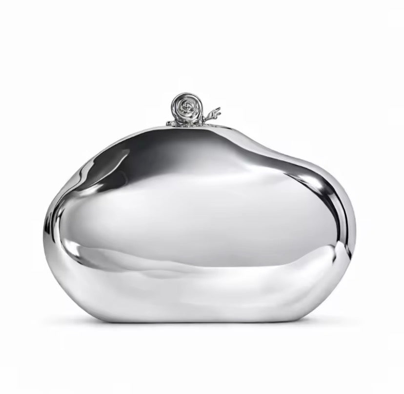 Clutch Minaudière metálic