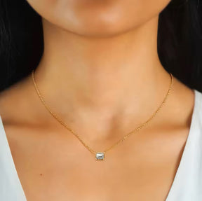 Colar Laurena Moissanite