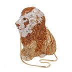 Clutch Cristal Rei Lion