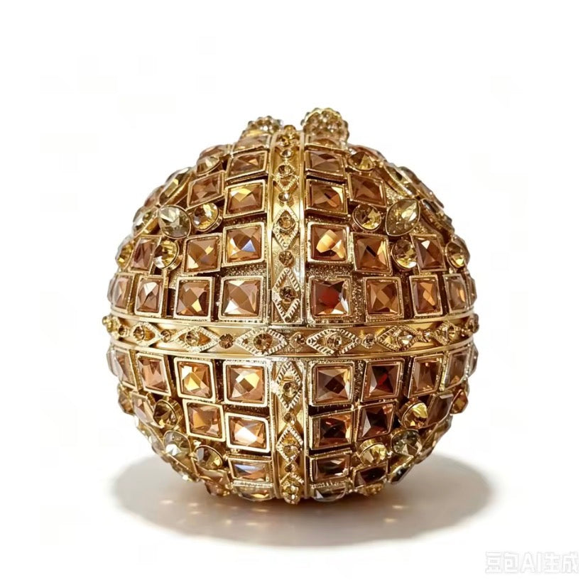 Clutch Cristal Esfera