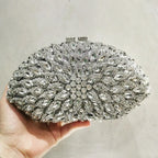 Clutch Cristal Azzurra