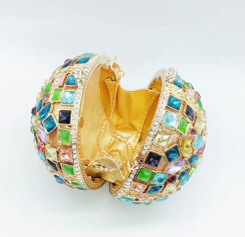 Clutch Cristal Esfera