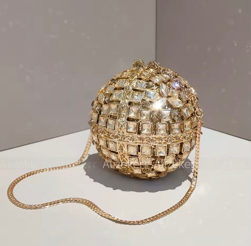 Clutch Esfera Cristal