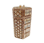 Clutch Cristal Raqué