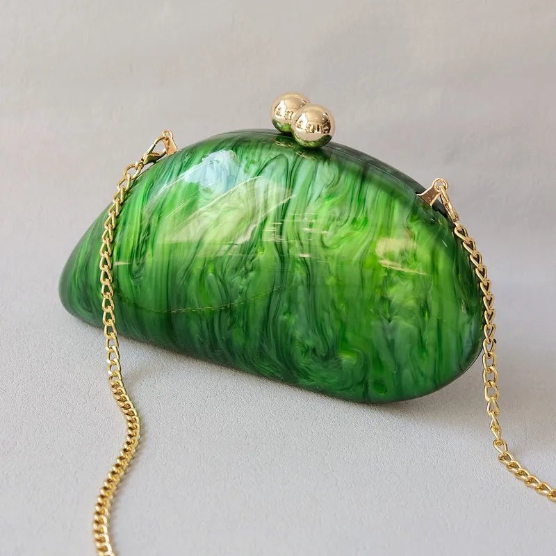 Clutch Rumena Green