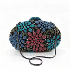 Clutch Cristal Floral Virella