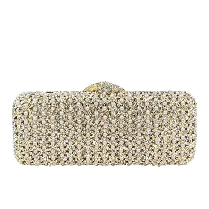 Caixa de Boutique De FGG Elegante Das Mulheres de Diamante saco Da Noite de Embreagem Minaudiere Sacos Bolsas e Bolsas Saco De Cristal De Noiva Jantar Formal