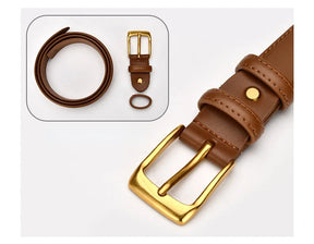 Novo cinto feminino de couro genuíno designer luxo fivela de cinto ajustável moda jeans finos vestido cintura menina cintos de alta qualidade