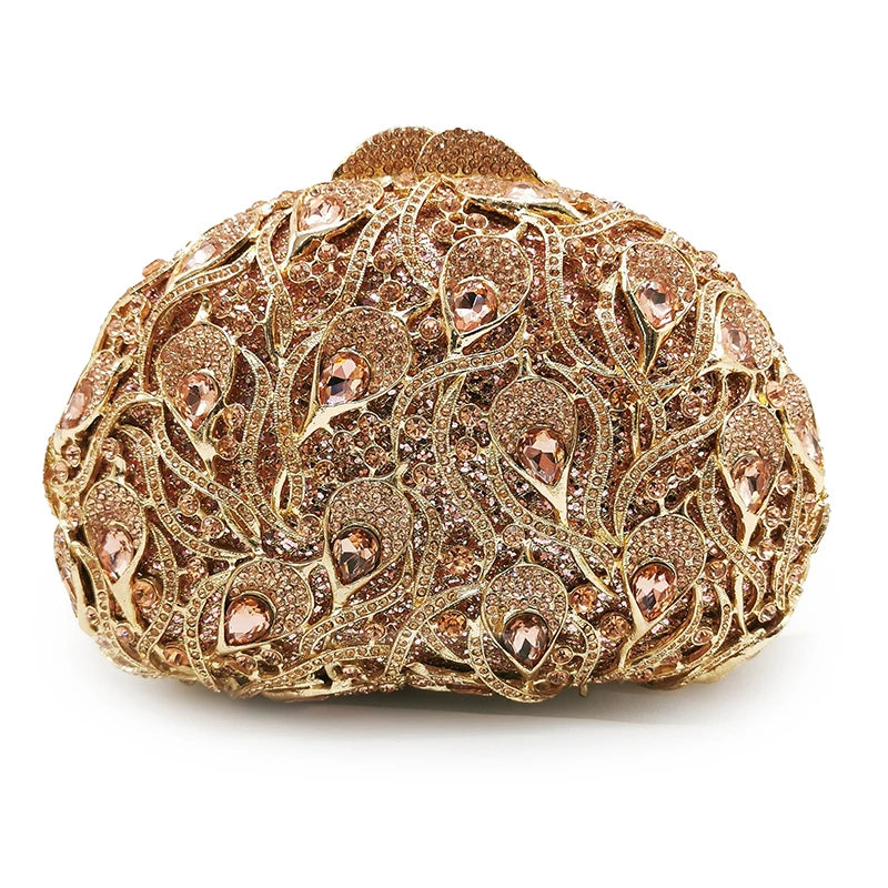 Branco claro pedra saco de noite bolsas luxo diamante garras senhora cocktail ouro metálico bolsa feminina menina banquete bolsas