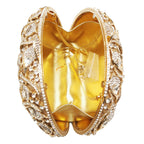 Branco claro pedra saco de noite bolsas luxo diamante garras senhora cocktail ouro metálico bolsa feminina menina banquete bolsas