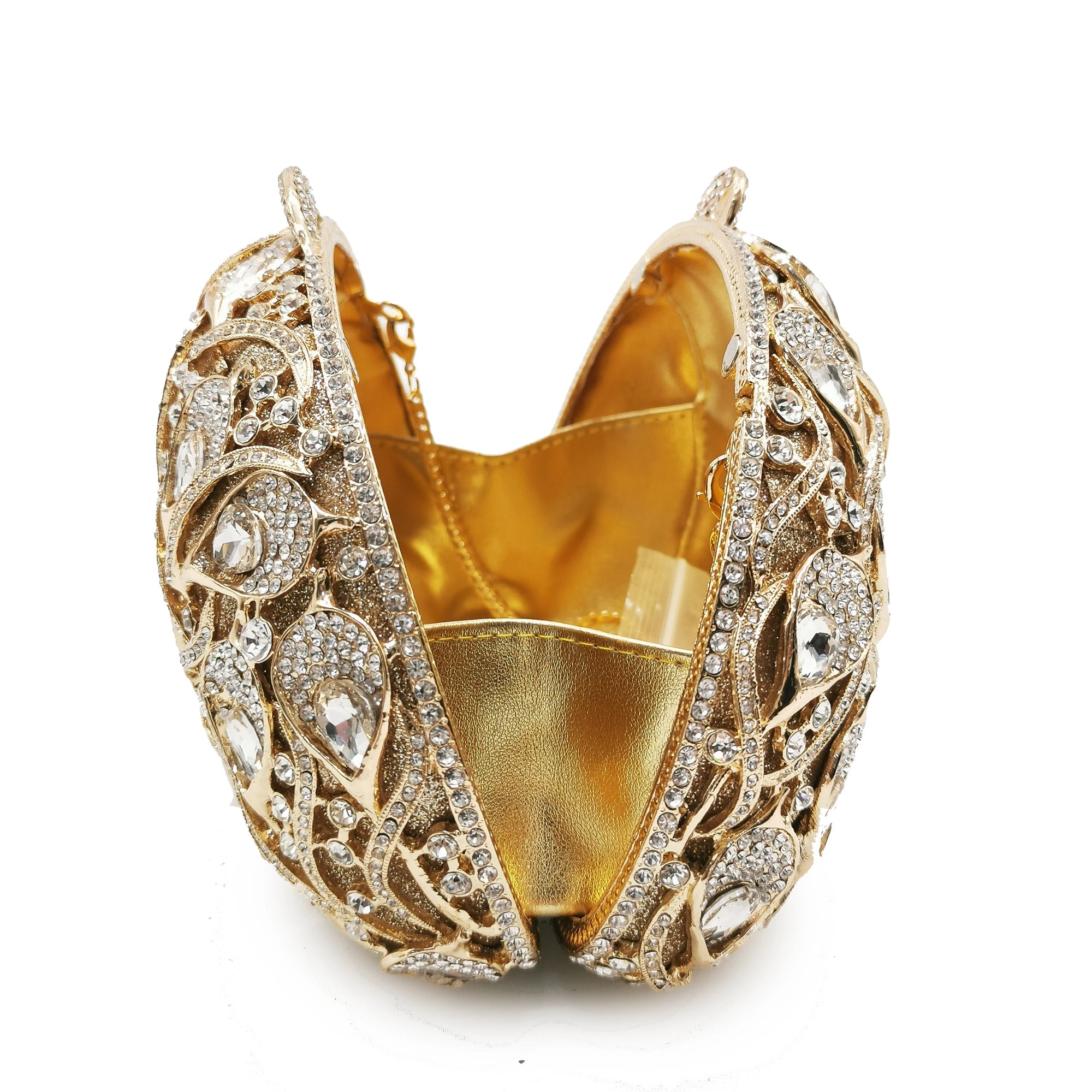Branco claro pedra saco de noite bolsas luxo diamante garras senhora cocktail ouro metálico bolsa feminina menina banquete bolsas