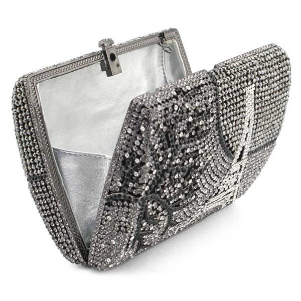 Xiyuan mulheres cristais noite sacos de embreagem festa cocktail strass minaudiere bolsas gemas dia garras casamento sacos ombro