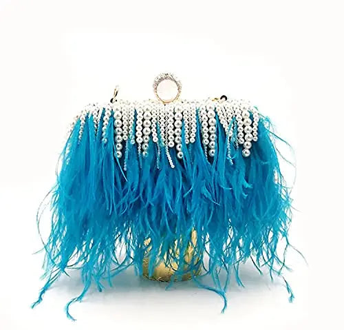 Venda quente frisado borla bolsa de embreagem diamante pérola sacos noite festa casamento bolsa embreagem corrente metal sacos ombro