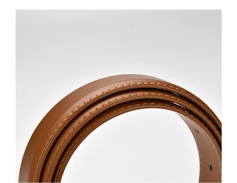 Novo cinto feminino de couro genuíno designer luxo fivela de cinto ajustável moda jeans finos vestido cintura menina cintos de alta qualidade