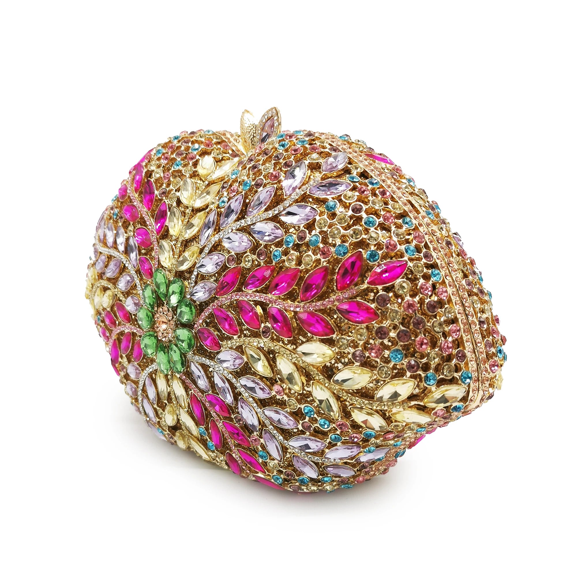 Fushcia/amarelo strass noite sacos de embreagem multicolorido cristal feminino saco de casamento diamante bolsa strass senhoras bolsa