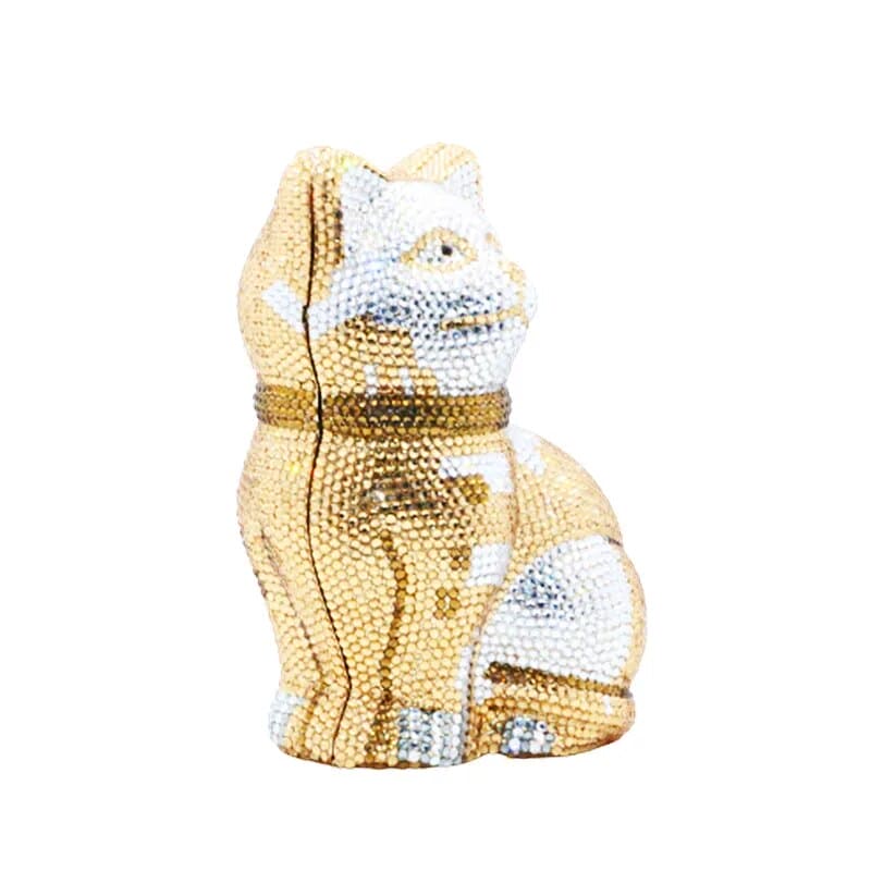 Clutch Cristal Gatinho
