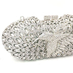 Clutch Cristal Beijar Flor