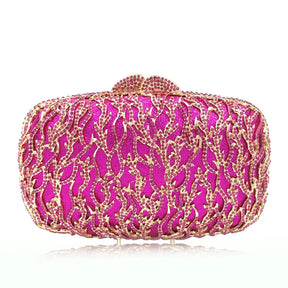 Mulheres oco para fora multi flores de cristal embreagem saco noite diamante minaudiere bolsa casamento para a mãe presentes natal sacos