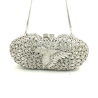 Clutch Cristal Beijar Flor