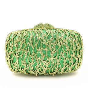 Mulheres oco para fora multi flores de cristal embreagem saco noite diamante minaudiere bolsa casamento para a mãe presentes natal sacos