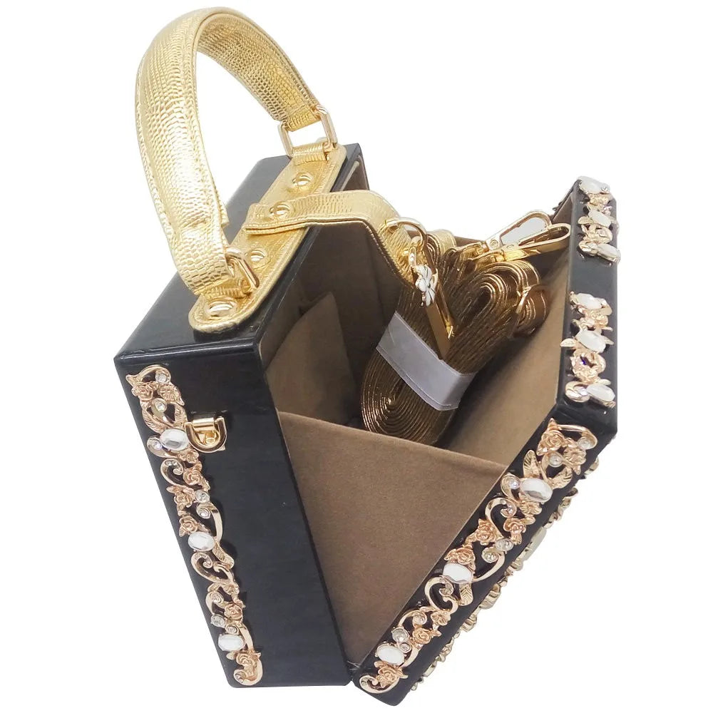 Bolsa de ombro feminina delicada de flor, bolsa de mão luxuosa de acrílico com bolsas transversais da moda, para mulheres