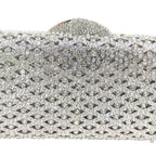 Caixa de Boutique De FGG Elegante Das Mulheres de Diamante saco Da Noite de Embreagem Minaudiere Sacos Bolsas e Bolsas Saco De Cristal De Noiva Jantar Formal