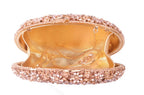 Xiyuan elegante rosa/ouro cor pedra sacos de noite e garras para mulheres festa formal cristal bolsa embreagem casamento bolsa