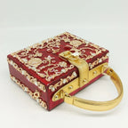Bolsa de ombro feminina delicada de flor, bolsa de mão luxuosa de acrílico com bolsas transversais da moda, para mulheres