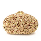 Mulheres oco para fora multi flores de cristal embreagem saco noite diamante minaudiere bolsa casamento para a mãe presentes natal sacos
