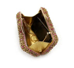 Bl050 bolsas de luxo diamante para noite, bolsas femininas para festas e casamentos com pedras preciosas