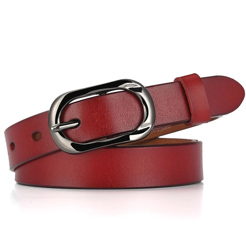 Médicla novo cinto de couro genuíno para mulheres, cinto de couro de vaca feminino fashion vintage, pulseira de couro de marca designer