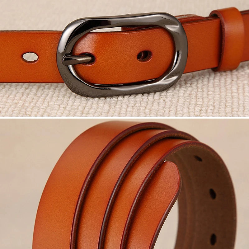 Médicla novo cinto de couro genuíno para mulheres, cinto de couro de vaca feminino fashion vintage, pulseira de couro de marca designer
