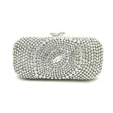 Clutch Cristal Brígida Prata